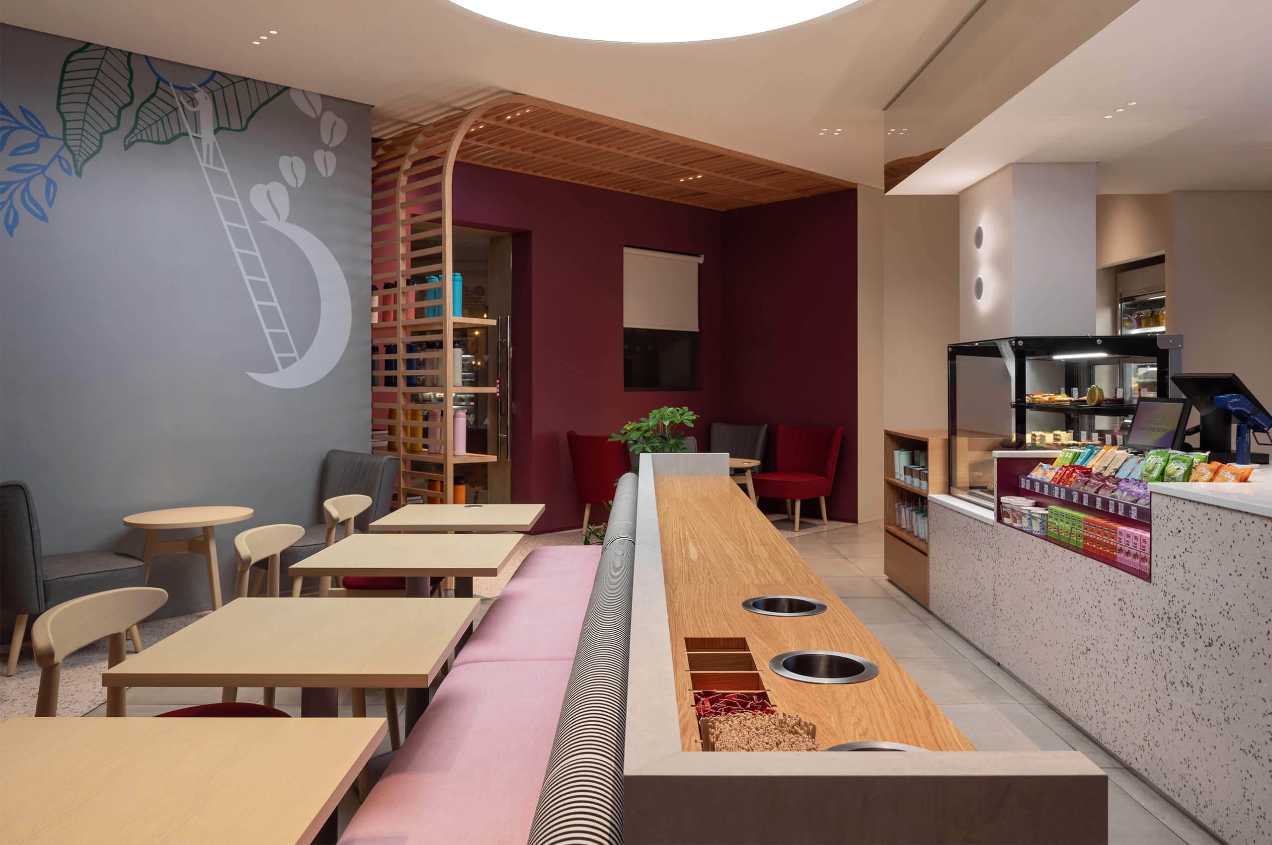 Costa Coffee overall view