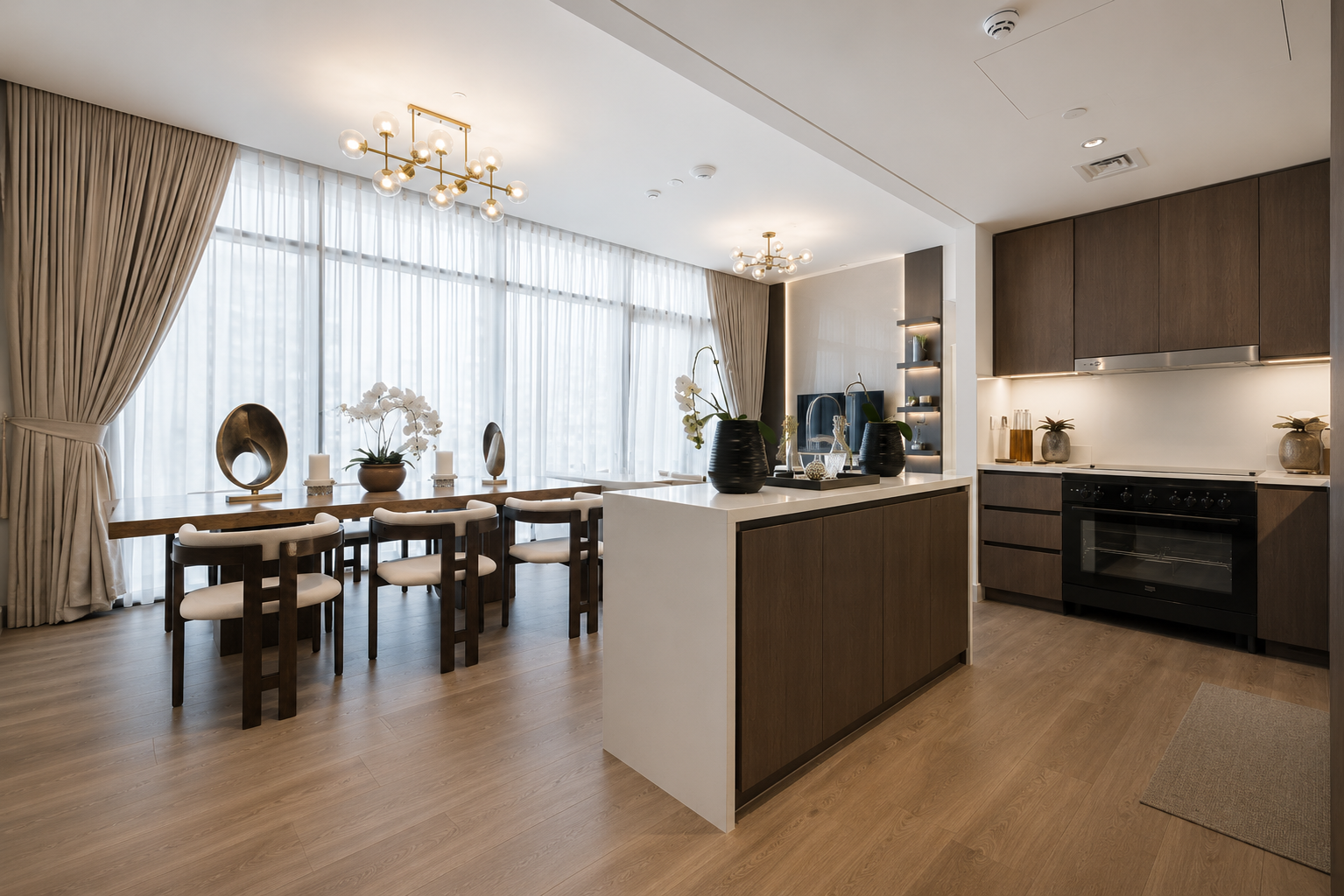 Burj Crown Emaar living area
