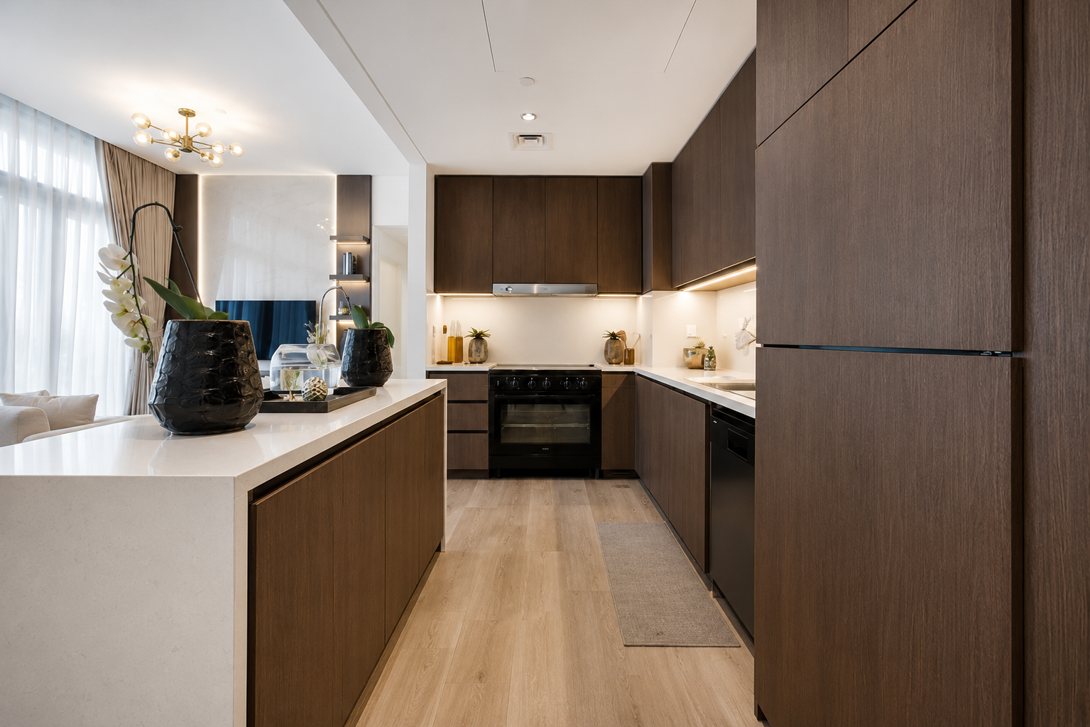 Burj Crown Emaar dining space