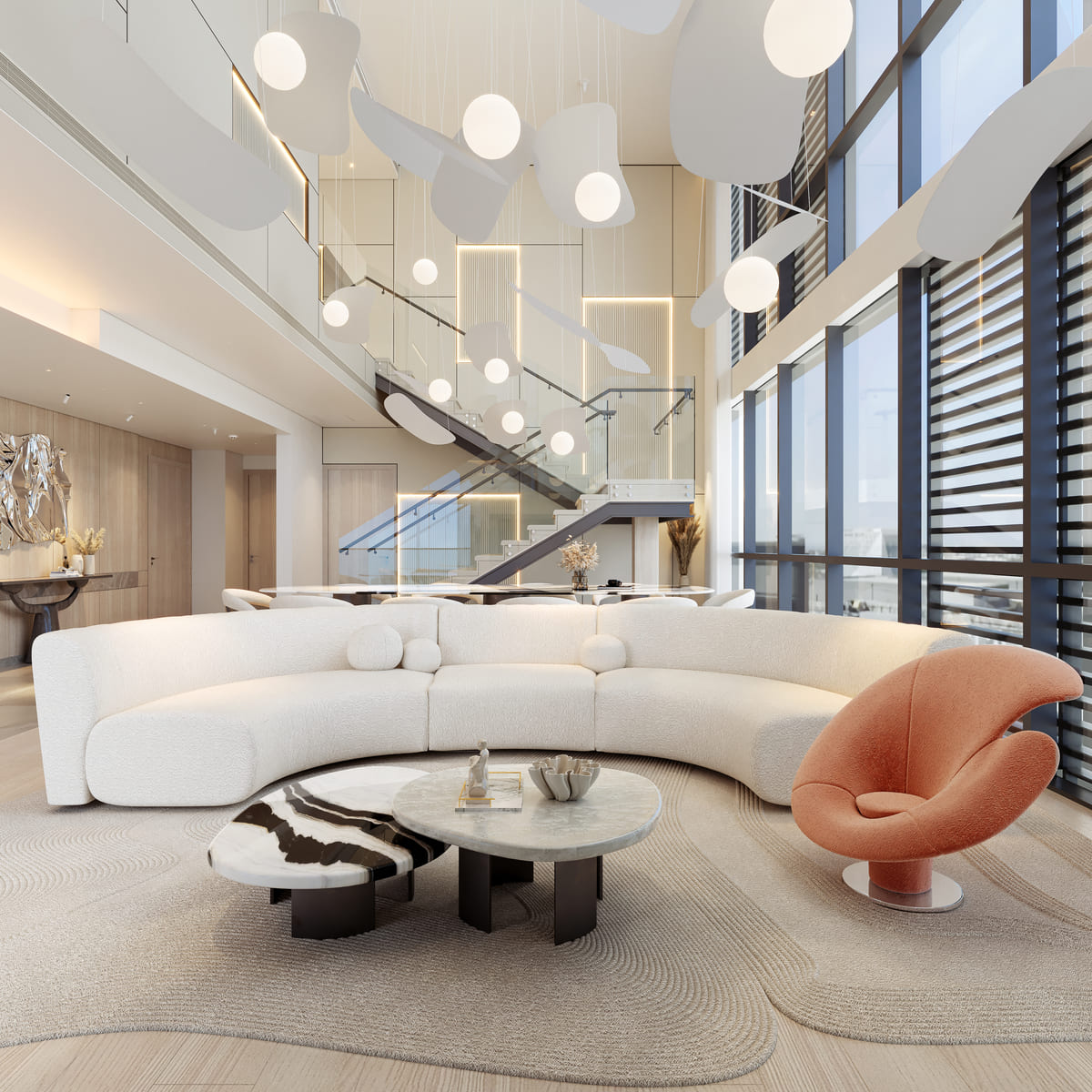 City Walk Penthouse bedroom