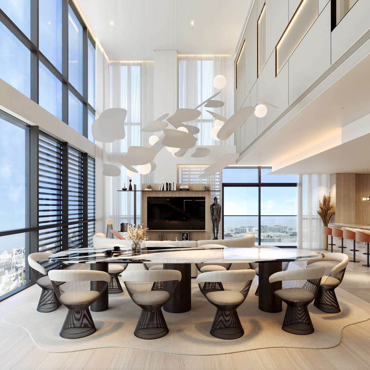 City Walk Penthouse interior detail
