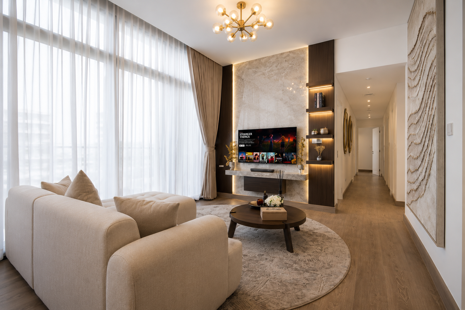 Burj Crown Emaar apartment interior